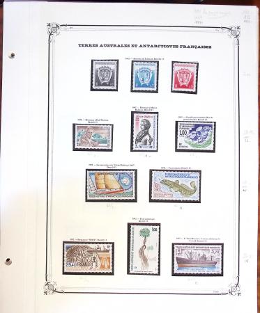 1955-97 Collection des TAAF, poste et PA, en neuf sans