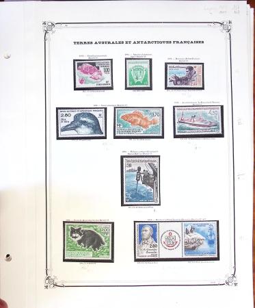 1955-97 Collection des TAAF, poste et PA, en neuf sans