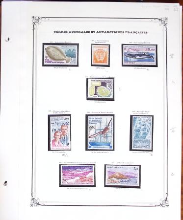 1955-97 Collection des TAAF, poste et PA, en neuf sans