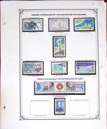 1955-97 Collection des TAAF, poste et PA, en neuf sans
