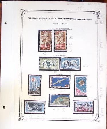 1955-97 Collection des TAAF, poste et PA, en neuf sans