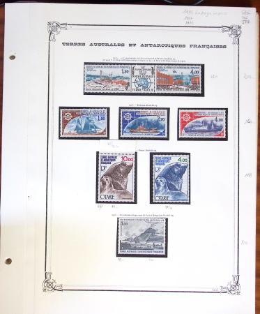 1955-97 Collection des TAAF, poste et PA, en neuf sans