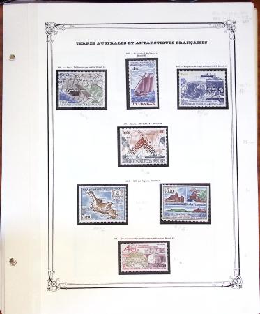 1955-97 Collection des TAAF, poste et PA, en neuf sans
