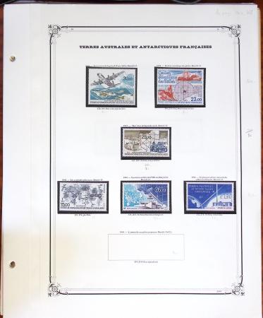 1955-97 Collection des TAAF, poste et PA, en neuf sans
