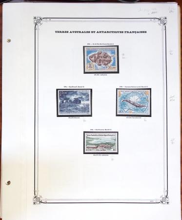 1955-97 Collection des TAAF, poste et PA, en neuf sans