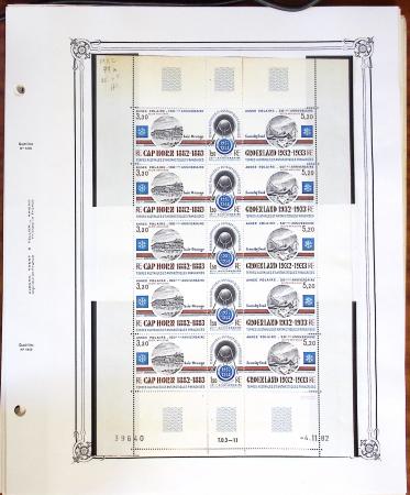 1955-97 Collection des TAAF, poste et PA, en neuf sans