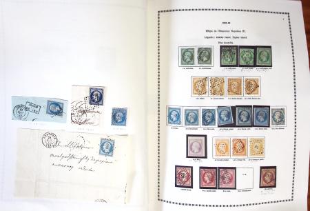 1850-1986, Jolie collection de France en 2 albums Y&T,