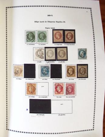 1850-1986, Jolie collection de France en 2 albums Y&T,