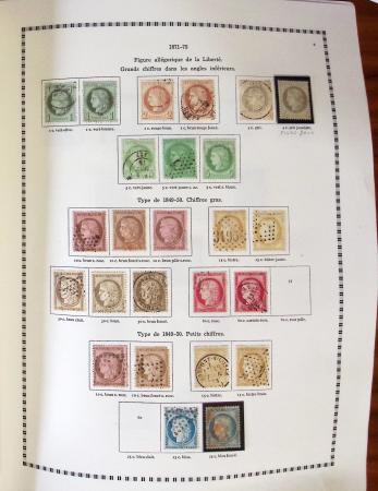 1850-1986, Jolie collection de France en 2 albums Y&T,