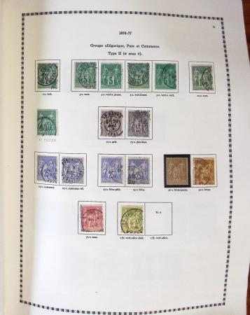 1850-1986, Jolie collection de France en 2 albums Y&T,