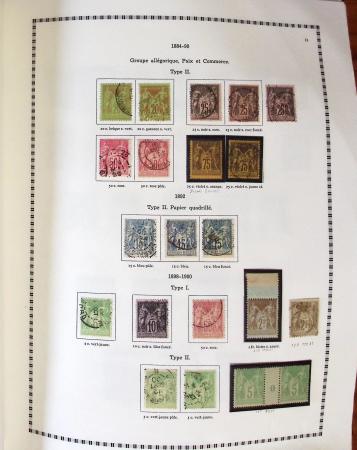 1850-1986, Jolie collection de France en 2 albums Y&T,