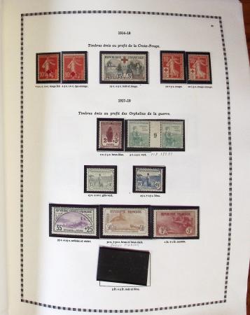 1850-1986, Jolie collection de France en 2 albums Y&T,