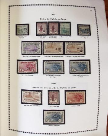 1850-1986, Jolie collection de France en 2 albums Y&T,