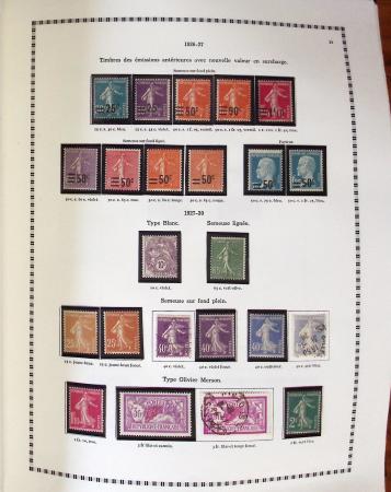 1850-1986, Jolie collection de France en 2 albums Y&T,