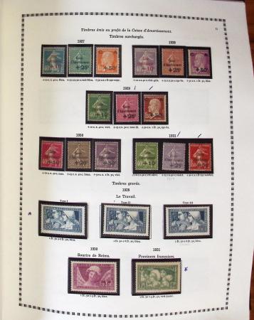 1850-1986, Jolie collection de France en 2 albums Y&T,
