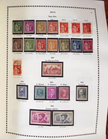 1850-1986, Jolie collection de France en 2 albums Y&T,
