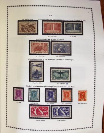 1850-1986, Jolie collection de France en 2 albums Y&T,