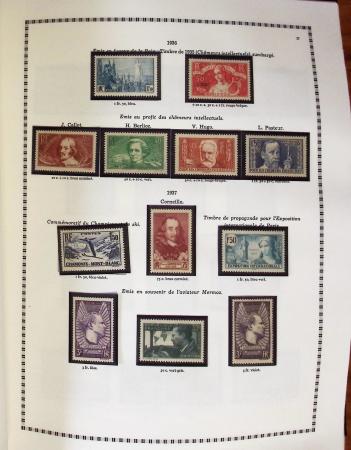 1850-1986, Jolie collection de France en 2 albums Y&T,