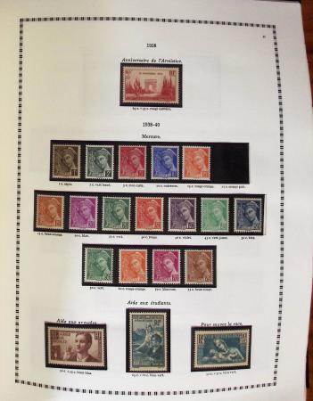 1850-1986, Jolie collection de France en 2 albums Y&T,