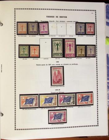 1850-1986, Jolie collection de France en 2 albums Y&T,