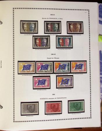 1850-1986, Jolie collection de France en 2 albums Y&T,
