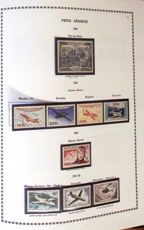 1850-1986, Jolie collection de France en 2 albums Y&T,