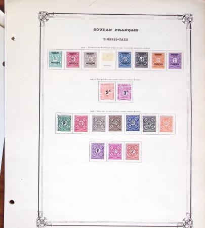 1894-1944 Deux collections sur pages d'albums, environ