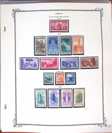 1901-60 Neat mint collection on Scott album pages,