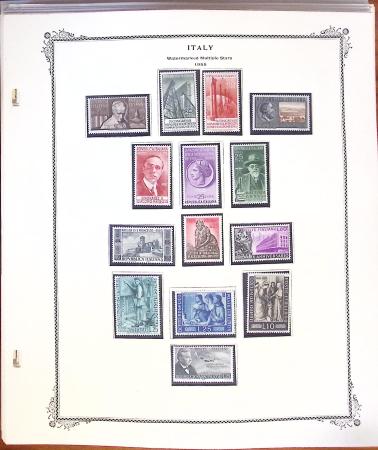 1901-60 Neat mint collection on Scott album pages,