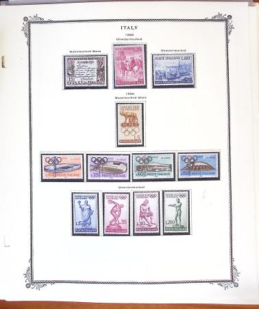1901-60 Neat mint collection on Scott album pages,