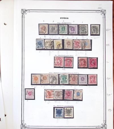 1855-1940 Mint and used collection on Y&T album pages,