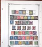 1855-1940 Mint and used collection on Y&T album pages,