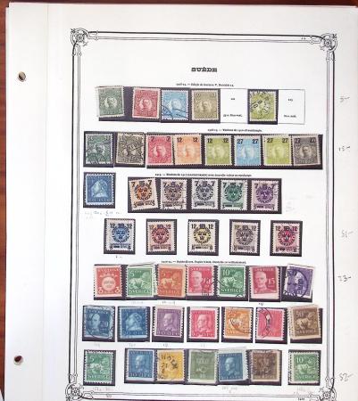 1855-1940 Mint and used collection on Y&T album pages,