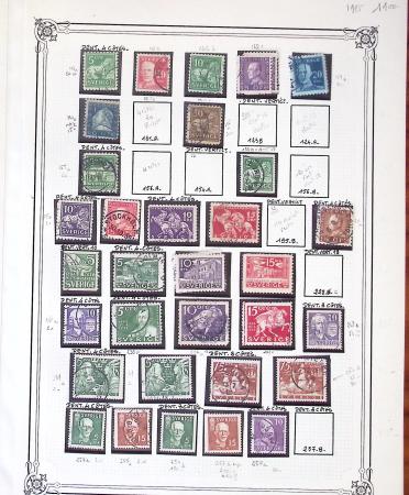 1855-1940 Mint and used collection on Y&T album pages,