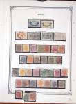 1855-1940 Mint and used collection on Y&T album pages,