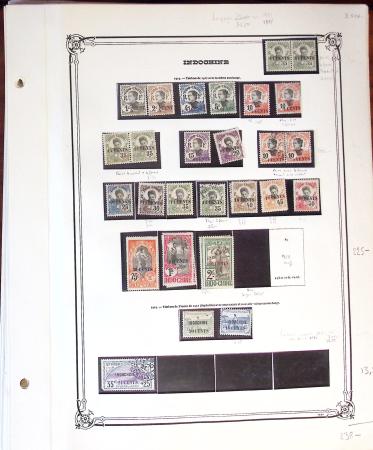 1892-1971 Collection de neufs et d'oblitérés sur pages