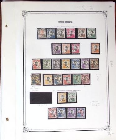 1892-1971 Collection de neufs et d'oblitérés sur pages