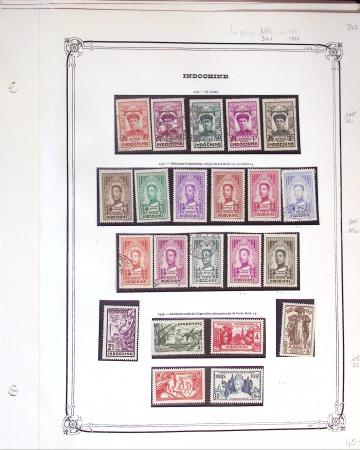 1892-1971 Collection de neufs et d'oblitérés sur pages