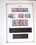 1892-1971 Collection de neufs et d'oblitérés sur pages