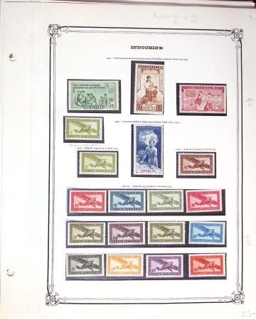 1892-1971 Collection de neufs et d'oblitérés sur pages