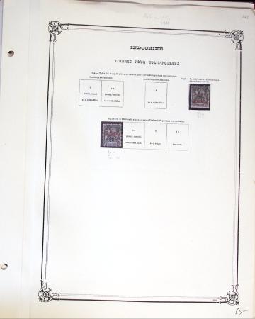 1892-1971 Collection de neufs et d'oblitérés sur pages