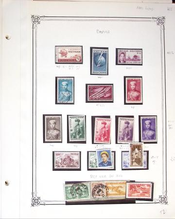 1892-1971 Collection de neufs et d'oblitérés sur pages