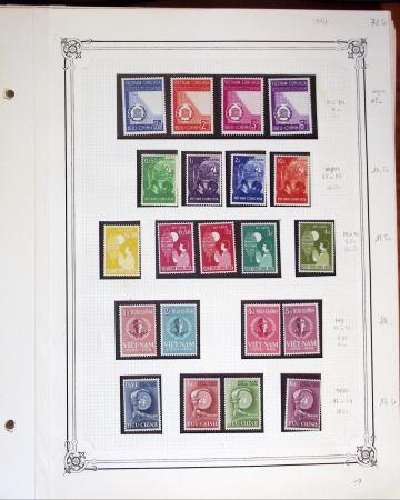 1892-1971 Collection de neufs et d'oblitérés sur pages
