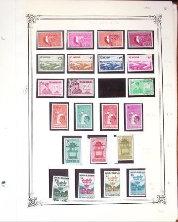1892-1971 Collection de neufs et d'oblitérés sur pages