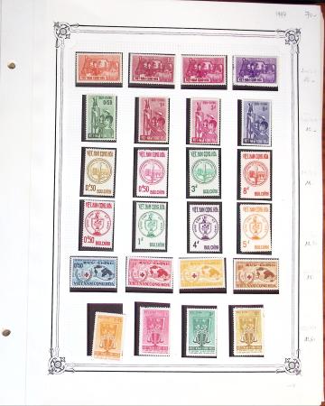 1892-1971 Collection de neufs et d'oblitérés sur pages