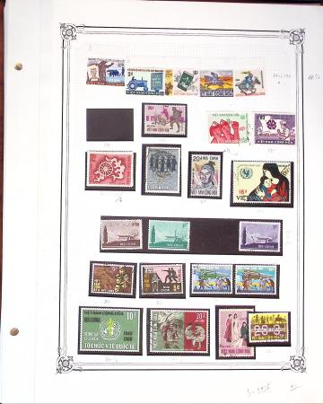 1892-1971 Collection de neufs et d'oblitérés sur pages
