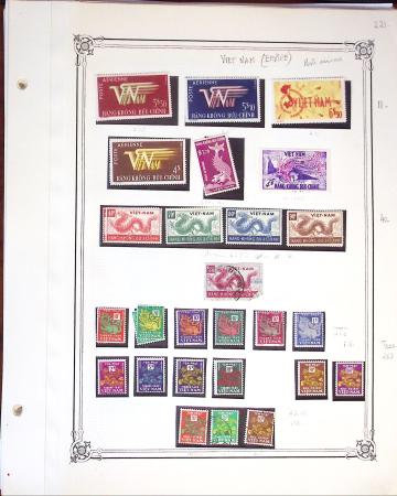 1892-1971 Collection de neufs et d'oblitérés sur pages