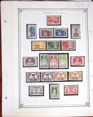 1892-1971 Collection de neufs et d'oblitérés sur pages