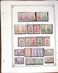 1892-1971 Collection de neufs et d'oblitérés sur pages