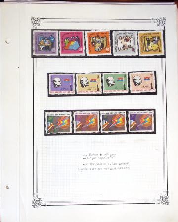 1892-1971 Collection de neufs et d'oblitérés sur pages